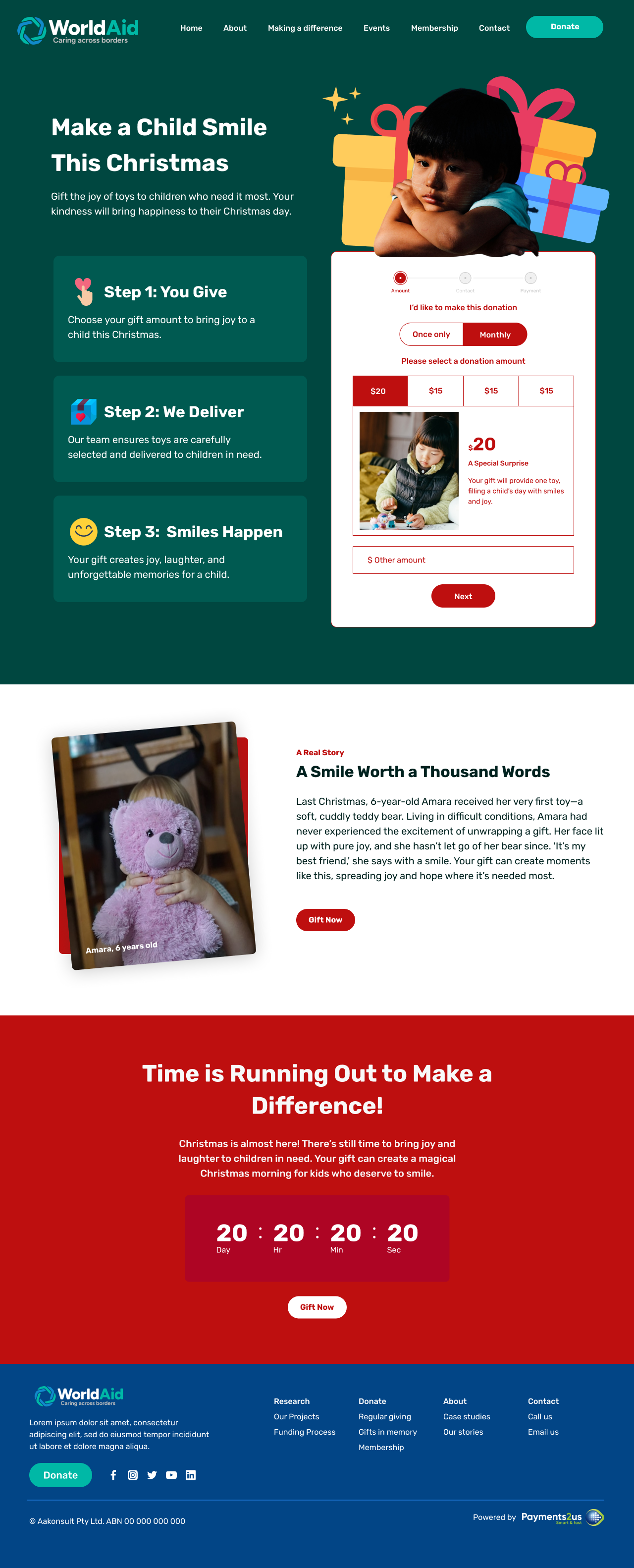 Christmas appeal