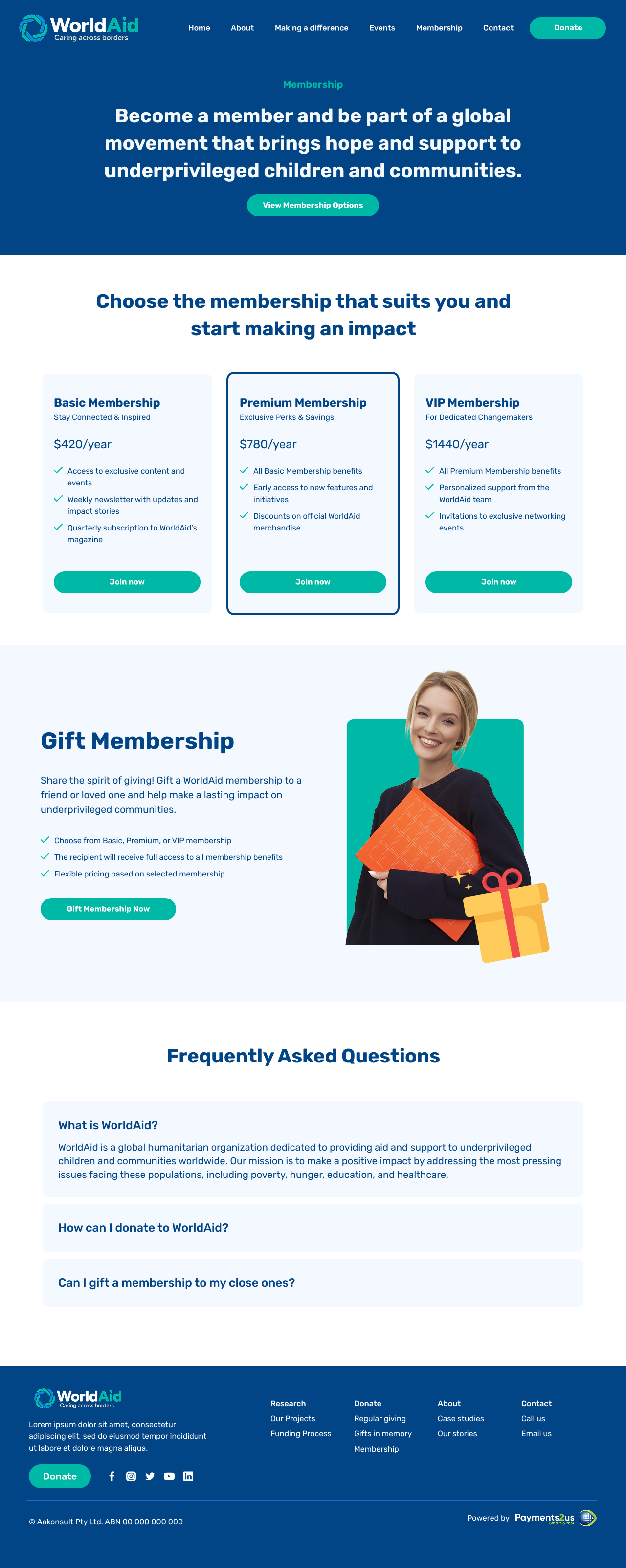 Memberships